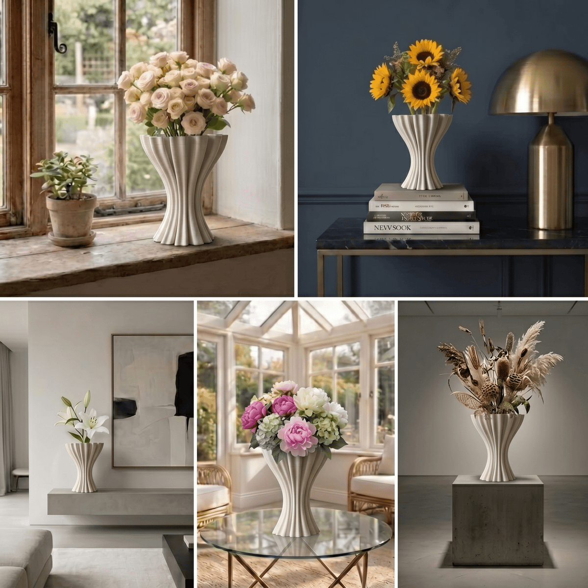 Modern Ripple Wave - Modera Decor
